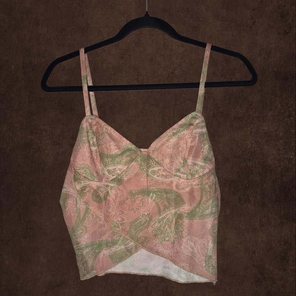 Sheer Y2K Inspired Crop Top